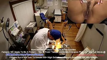 Reproducir Examen pélvico de miss mars capturado por cámaras ocultas configuradas por el doctor tampa para que veas su examen físico de entrada a la universidad de tampa en girlsgonegyno com