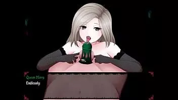 play Domina: Domina Mary neckt dich mit einem Keuschheitskäfig
