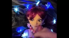 Reproduzir Diversão festiva com Mini Sex Doll Elf - Masturbação solo no início do Natal com brinquedos