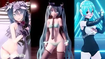 再生 AutumnjellyによるMmdボーカロイドセックスコンピレーション